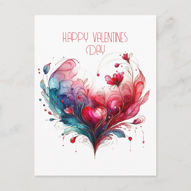 Bonne Valentines Day Love Cartes (Devant)