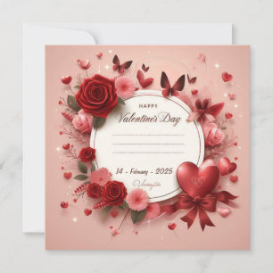 Bonne Valentines Day Love Cartes