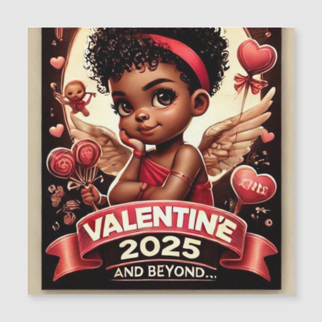 Bonne Valentines Jour RedOne carte magnétique (Devant)