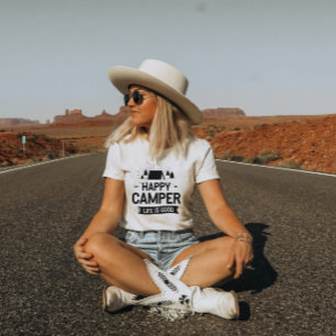 Bonne vie Camper est bonne   T-shirt femme