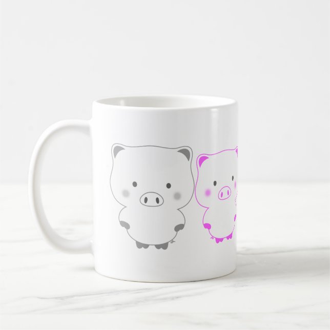 Bonnes amies tasse de café (Gauche)