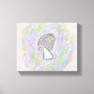 Bonnes choses Peinture Ange Peinture Toile Envelop