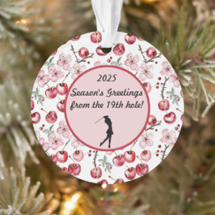 Bonnes Fêtes à thème de golf 2025 à partir du 19èm