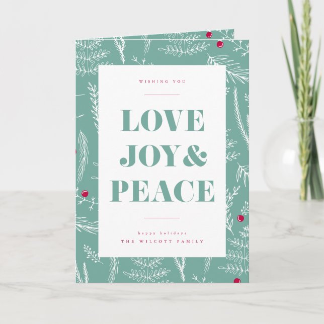 BONNES FÊTES | Ajouter Votre Carte Vacances Photo (Devant)