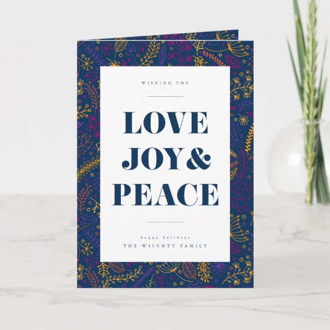 BONNES FÊTES | Ajouter Votre Carte Vacances Photo (Devant)