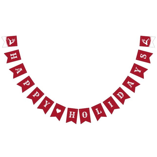 BONNES FÊTES bannière donnante un petit coup (Tout)