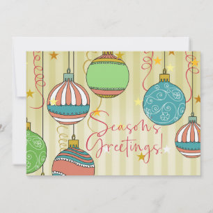 Bonnes Fêtes de Noël ! Carte
