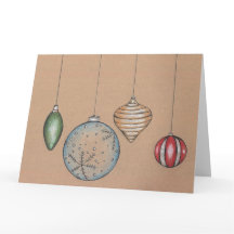 Bonnes Fêtes Noël Bulle Carte de vacances