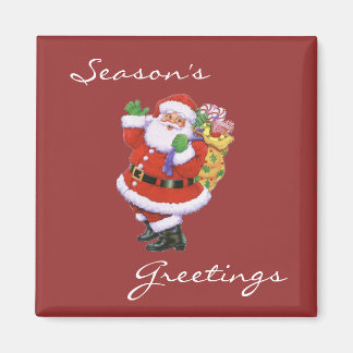 Bonnes Fêtes Père Noël Magnet