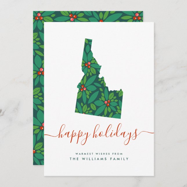 BONNES VACANCES Chaleureuses De L'Idaho (Devant / Derrière)