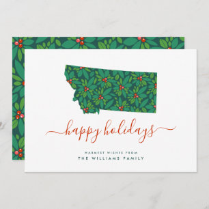 BONNES VACANCES Chaleureuses Du Montana