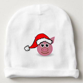 Bonnet De Bébé Un petit porc mignon pour Noël -