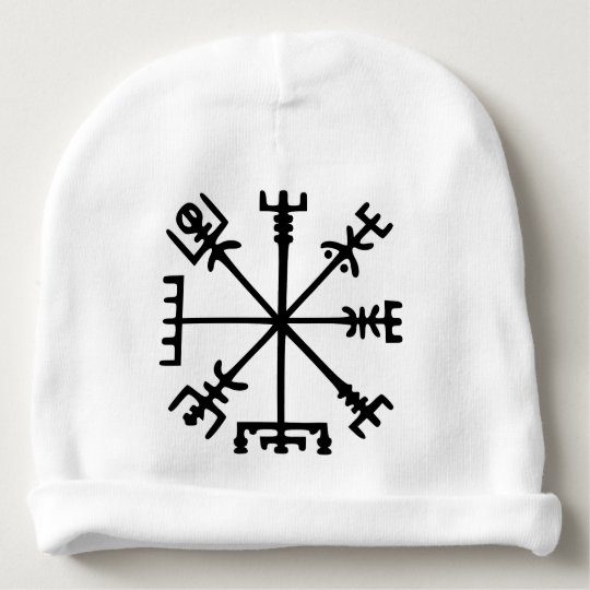 Bonnet De Bebe Vegvisir Boussole De Viking Zazzle Fr