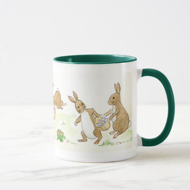 Bonnets de Pâques Ringer Mug (Droite)