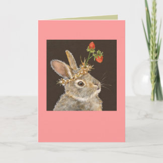 Bonnie la carte bébé lapin