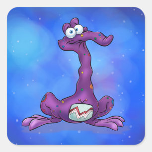 Bons autocollants de dessin animé