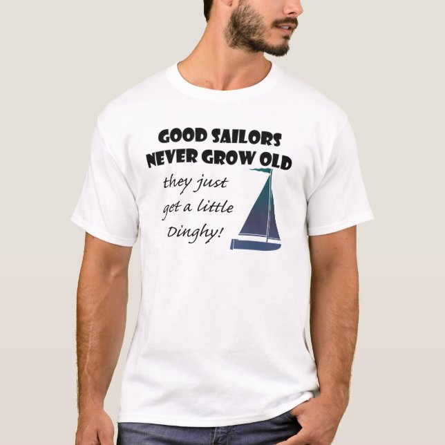 Bons marins non jamais développés vieux, T-shirt (Devant)