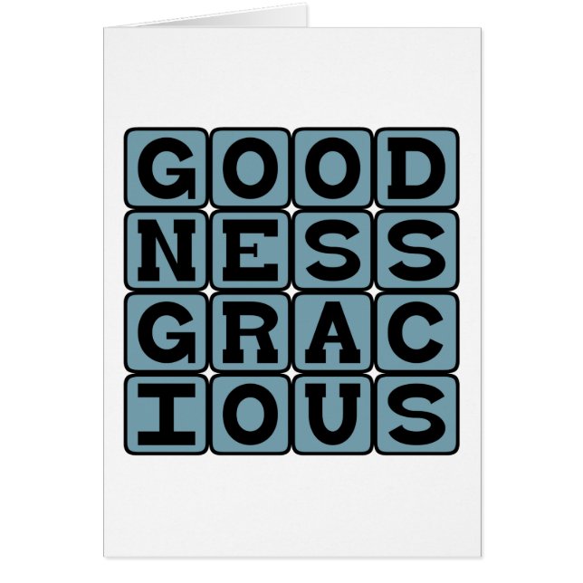 Bonté Gracieuse, Surprise Allittéraire (Devant)