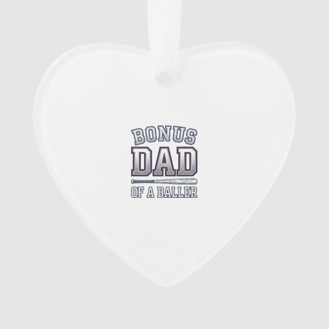 Bonus Dad of a Baller Vintage Sports Shirt Design_ (devant)