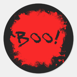 BOO ! avec Stickers de sang éclaboussé