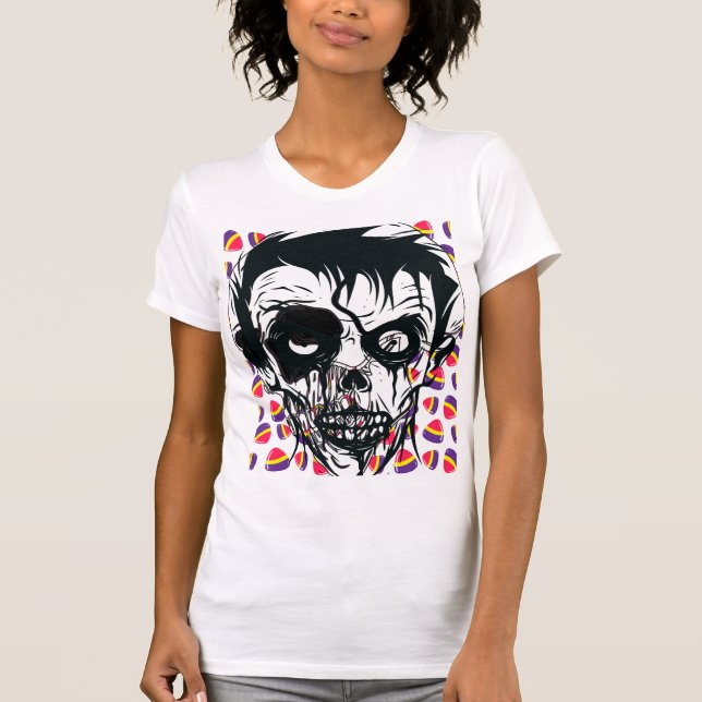 Boo Bonne Halloween T-Shirt (Devant)