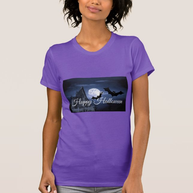 Boo Bonne Halloween T-Shirt (Devant)