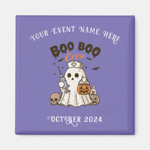 Boo Boo Crew Halloween Aimant pour les infirmières