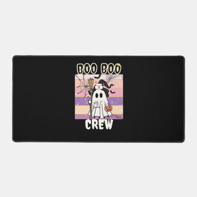 Boo Boo Crew Halloween Ghost Nurse Essential T-Shi (Recto)