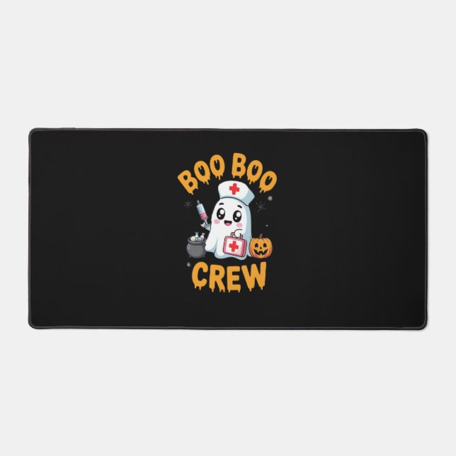 Boo Boo Crew Nurse Cute Ghost Halloween Nurse Es (Recto)