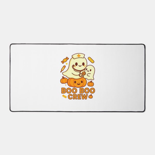 Boo Boo Crew Nurse Ghost Classic T-Shirt (Recto)