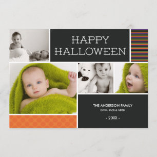 BOO !   HALLOWEEN CARTE PHOTO