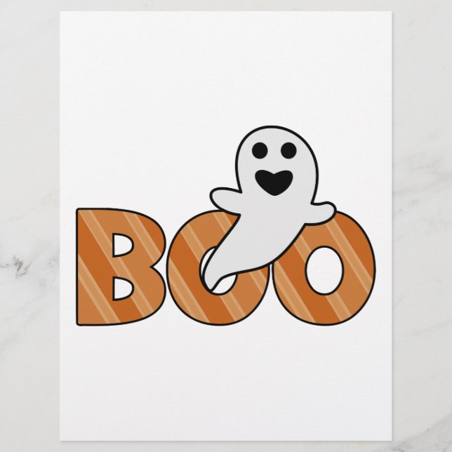 BOO Halloween Éffrayant (Devant)
