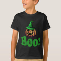 Boo Halloween Jack-o'-lantern enfants T-shirt