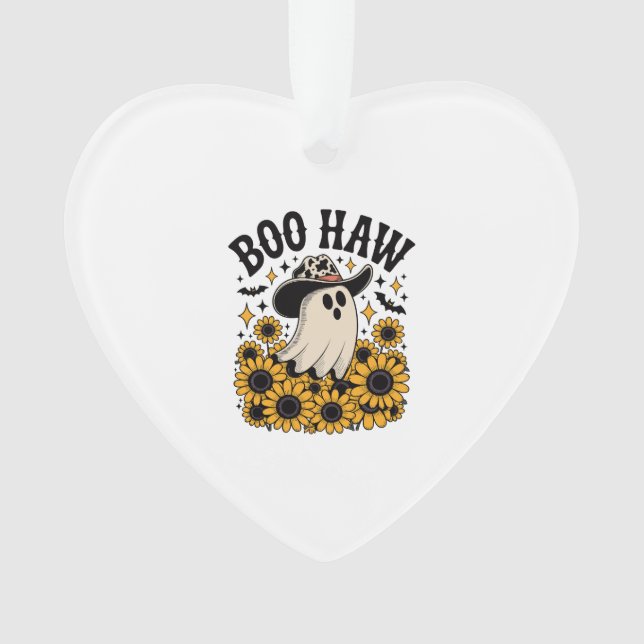 Boo Haw Cow Ghost Halloween Occidentale (devant)