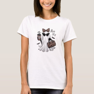 Boo Jee T-Shirt Halloween mode Fantôme
