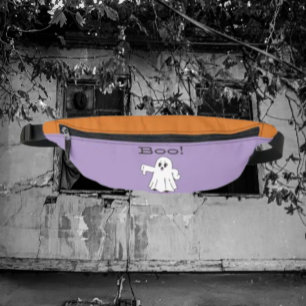 Boo ! Joli Fantôme Drôle Sac Banane Halloween