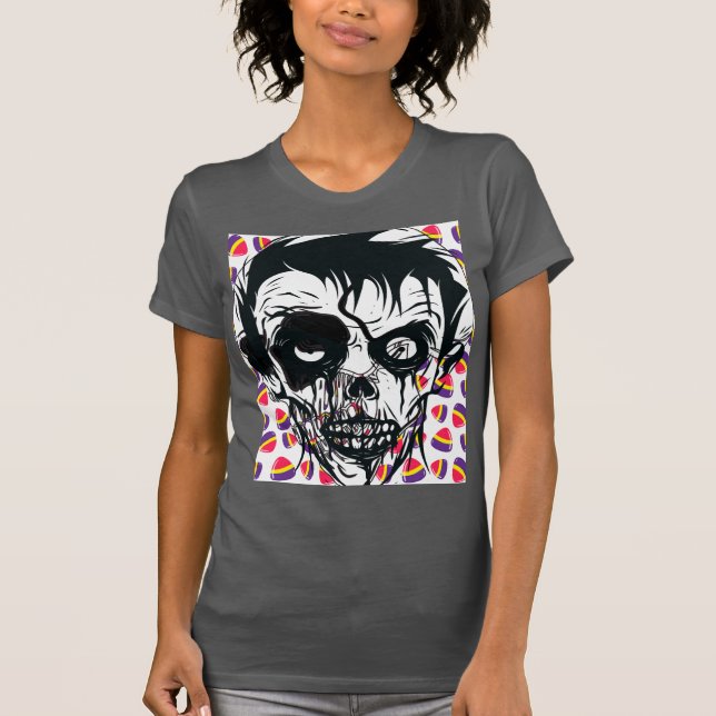 Boo Joyeux Halloween T-Shirt (Devant)
