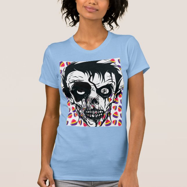 Boo Joyeux Halloween T-Shirt (Devant)