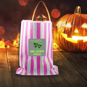Boo-licious Halloween traite Étiquette Nom personn