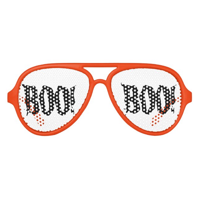 "Boo !" Lunettes de fête (Devant)