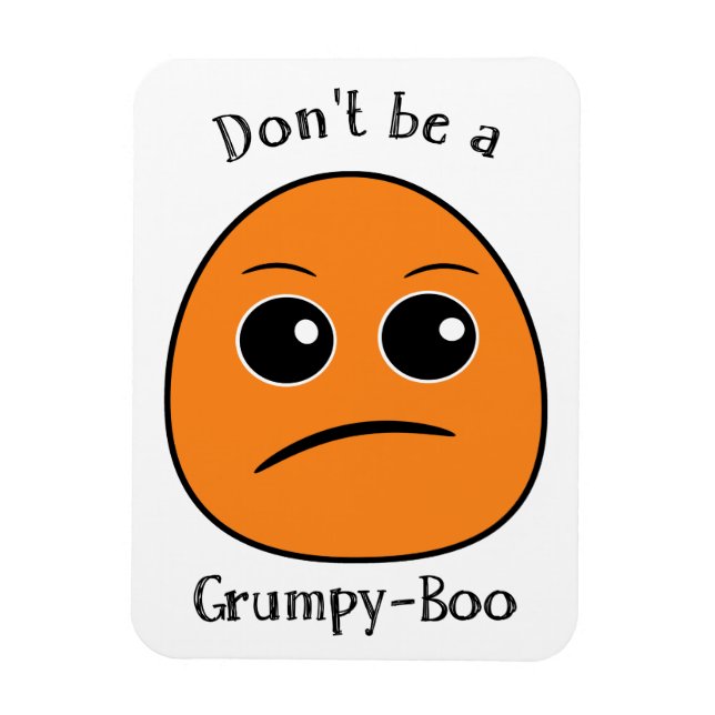 Boo Magnets - Grumpy-Boo (Vertical)