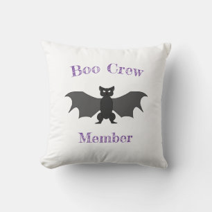 Boo Membre D'Équipage Bat Lance Oreiller