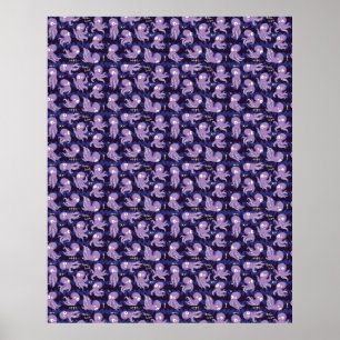 Boo Octopus mignon Violet Enfants Vêtements & Déco