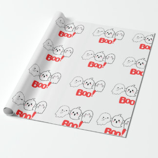 Boo ! Papier cadeau | Éffrayant et amusant pour Ha