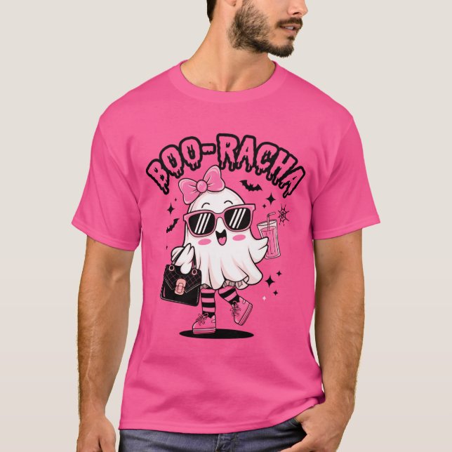 Boo-racha Funny Halloween Jus de Fantômes T-shirt (Devant)