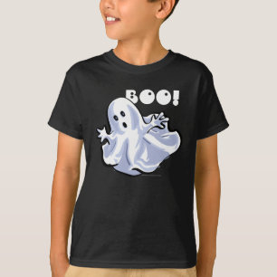 BOO ! T-shirt noir fantôme