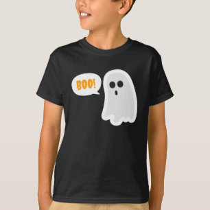 BOO ! T-shirt pour l'Halloween fantôme mignon