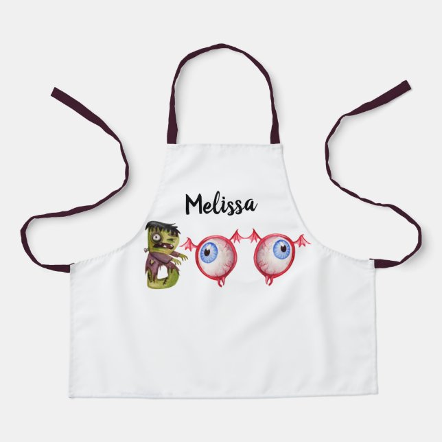 BOO ! Tablier d'Halloween pour enfants (Recto)