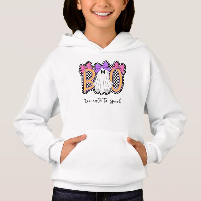 Boo Trop mignon pour Spook mignon Ghost Bow Hallow (Devant)