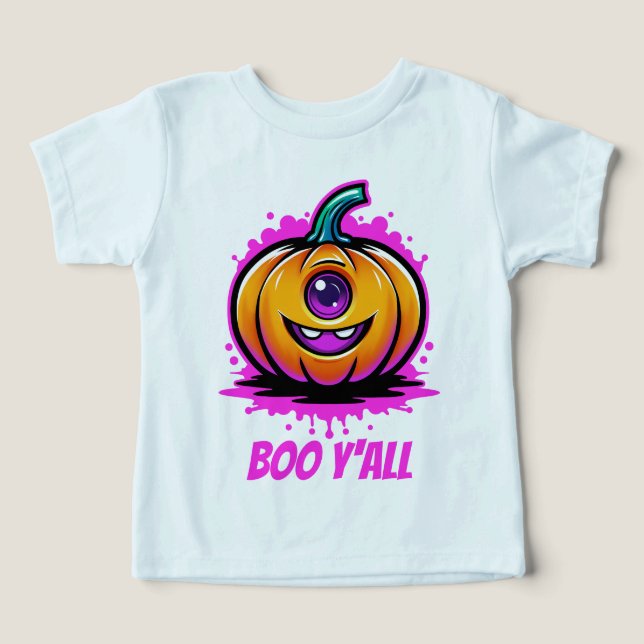 Boo Y'All, éffrayant adorable design Halloween (Design Recto)